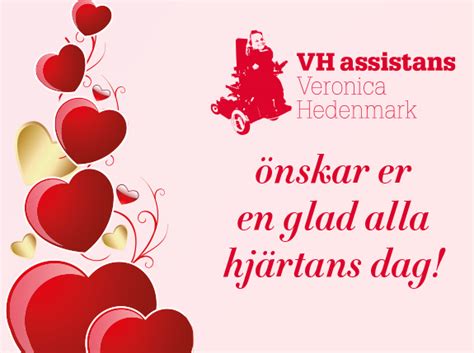 På lördag den 14 februari är det alla hjärtans dag. Glad Alla Hjärtans Dag | VH assistans