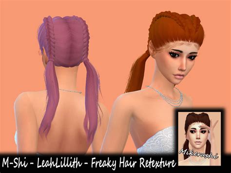 Here are short straight hairstyles that you can mix and match to create. mikerashi's M-Shi - LeahLillith - Freaky Hair Retexture ...