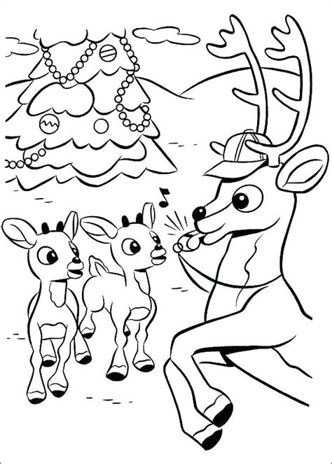 It is not just santa, but rudolph (the lead reindeer that pulls santa's sleigh) is also popular among kids. Rudolph The Red Nosed Reindeer Coloring Pages at ...