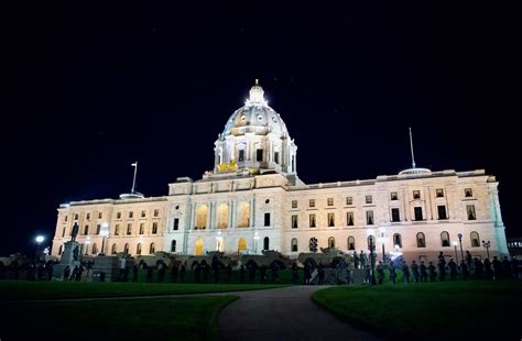 The national guard and other federal protective services were deployed to the capitol building on wednesday during a breach and violent protests amid a joint session of congress to certify the results of the 2020 presidential election. Minnesota National Guard Deployed in Front of the State Capitol Building During St Paul Curfew ...