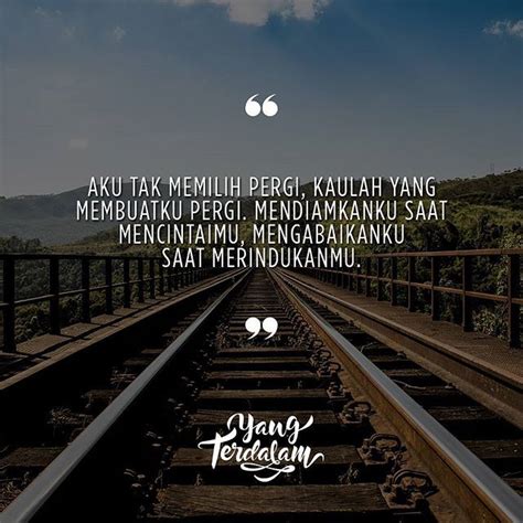 Quotes cinta itu bisa dari pasangan, dari buku, dari puisi, dari film, maupun muncul dari diri sendiri. Gloomy Poem Quote Puisi (@yang.terdalam) • Instagram photos and videos | Puisi, Kerohanian ...