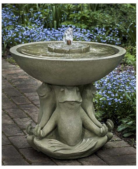 Best outdoor fountains reviewed & rated for quality. Outdoor Frog Fountain | Fountain Design Ideas