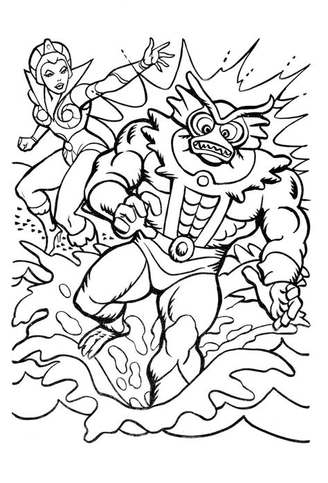 Get he man coloring pages catra. James Eatock Presents: The He-Man and She-Ra Blog ...