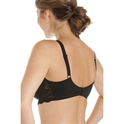 The band size increases as you move from left to right. Ladies Camille Black Lingerie Womens Full Cup Underwired ...