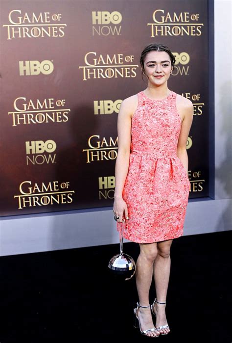 Game of thrones (tv series). Maisie Williams - Game of Thrones SEason 5 US Premiere in ...