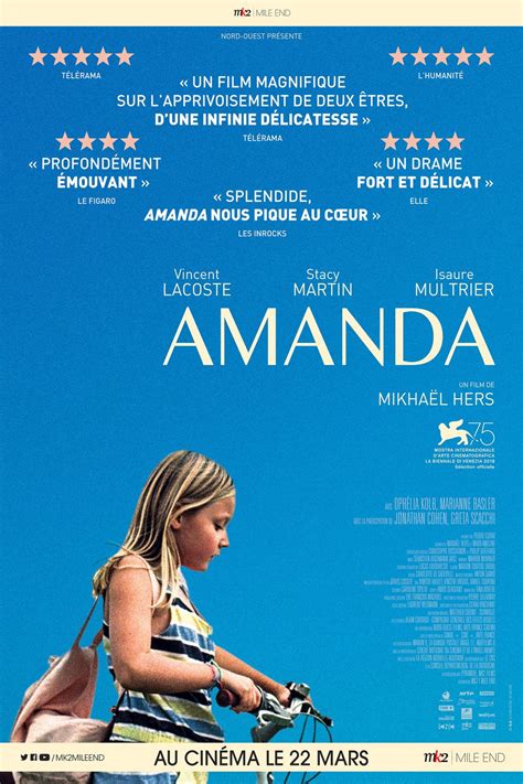 Konon, di film ini amanda memiliki peran yang lebih dewasa dibanding michelle ziuidith. Le film Amanda