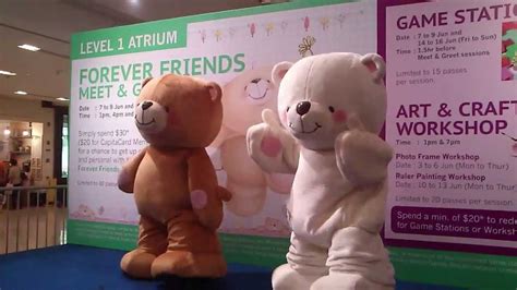 Join 100+ million people chatting and making new friends. Forever Friends Cute Bear Meet & Great At Singapore, SSC ...
