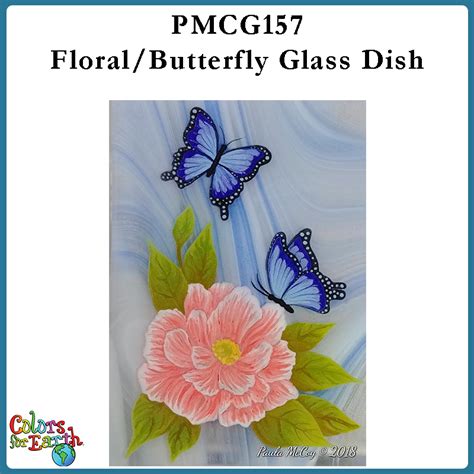 I believe it's clear red enamel over copper, which was fired on in a kiln. PMCG157 Floral/Butterfly Dish-PDF - Colors For Earth, LLC ...