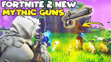 These are all the weapons in fortnite. NEW Mythic Guns in Season 1 Chapter 2?! 💯😱 (Scammer Gets ...