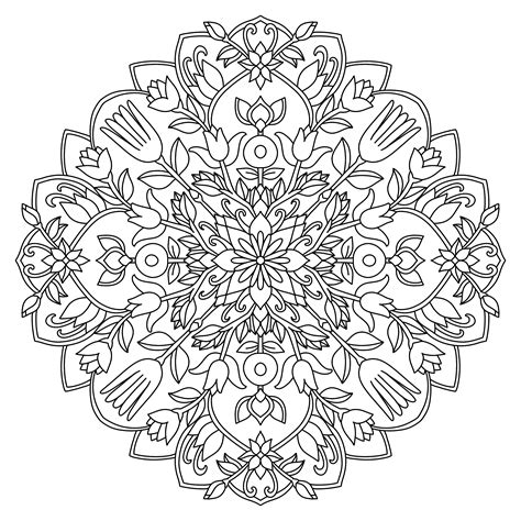 Zentangle art coloring page for adults printable doodle flowers pdf pattern dibujos para colorear adultos paginas y mandalas dibujo del nacimiento de jesus en el. ԑ̮̑♦̮̑ɜ~Mandala para Colorear~ԑ̮̑♦̮̑ɜ | Mandala coloring pages, Mandala coloring, Coloring pictures
