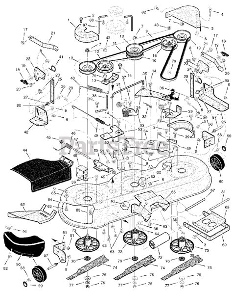 Please check your oem# and belt size before ordering. Craftsman C950-60471-0 - Craftsman 42" Lawn Tractor ...