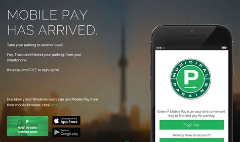 We have thousands of parkmobile users in the local area who will now be able to pay for parking on. Green P Parking App Review - Richard Robibero - Toronto ...