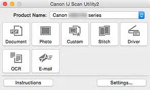 Du sparer tid ved å bruke enkel skanning med ett klikk. Canon : MAXIFY Manuals : MB2700 series : Starting IJ Scan ...