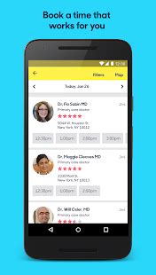 An appointment booking feature for patient & doctor. Zocdoc Find A Doctor & Book On Demand Appointments - Apps ...