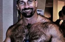 hunks beard scruffy mustache bear chested