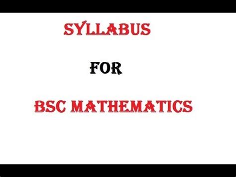 You can learn all the details about the course structure and. Bsc Computer Science 2nd Year Syllabus 2019 - Kalimat Blog