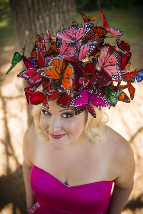 We've dug up some crazy hat ideas to make wacky and imaginative hats. Pin by Jennifer Abbott on Ears and Horns headbands | Derby hats diy, Fancy hats, Crazy hat day