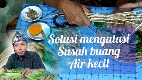 Buang air kecil terlalu kerap terutamanya waktu malam. Obat herbal untuk susah buang air kecil - YouTube