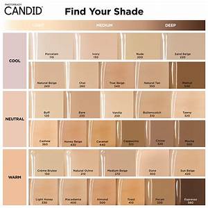 Colour Chart Revlon Colorstay Foundation Shades With Yellow