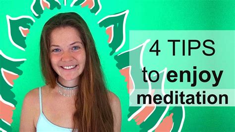 I laid down and i just. How to ENJOY meditation? Tips from Arial