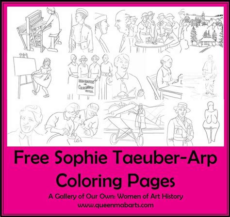 This drawing was made at internet users' disposal on 07 february 2106. Sophie Taeuber-Arp Coloring Pages | Coloring pages, Free ...