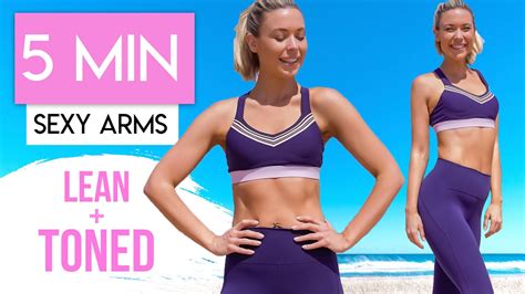 These 5 arm training techniques has the science to back them up. GET LEAN and TONED PILATES ARMS 💪💕 5 Minute Arm Workout to ...