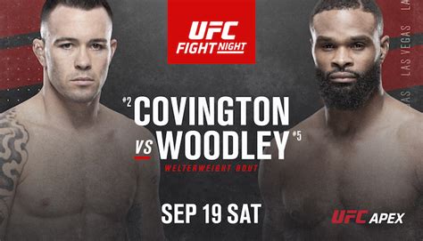 Mcgregor 2 ufc fight night: UFC Fight Night: Covington vs Woodley Preview - Blitz Weekly