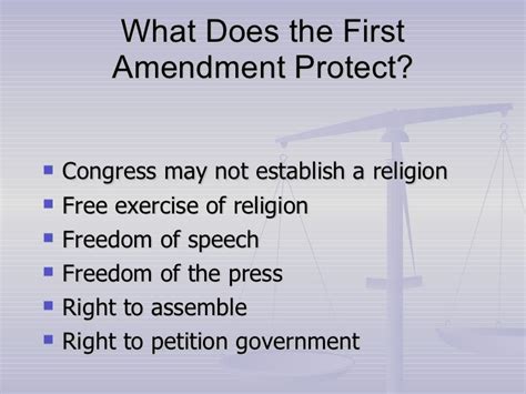 The first amendment, passed by congress on september 25, 1789 and ratified on december 15, 1791, protects the freedoms of speech, religion, press collectively these freedoms protected by the first amendment are known as freedom of expression. the first amendment is a key part of the. The First Amendment