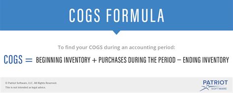 4 steps to calculate cogs. Cost of Goods Sold (COGS) | Definition, Formula, & More