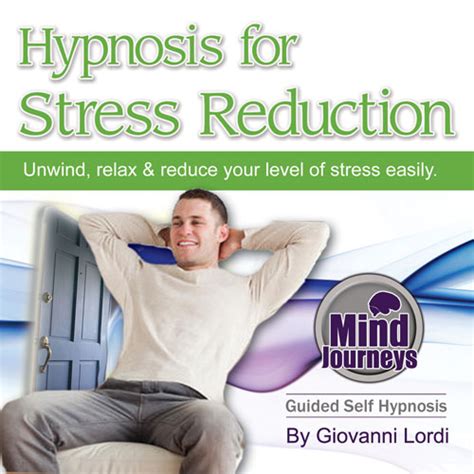 Know that all hypnosis is self hypnosis and unconscious change can happen in an instant. Hypnosis for Stress Reduction MP3/CD | Giovanni Lordi