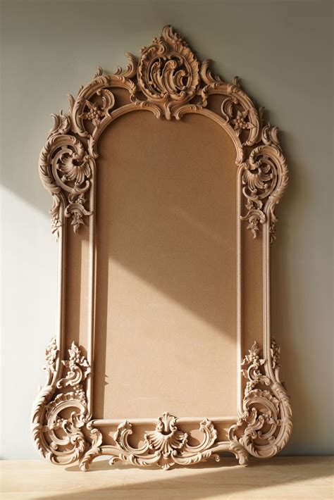 Frame. Hand carved. | Обрамление зеркала, Антикварные рамы, Мозаичные ...