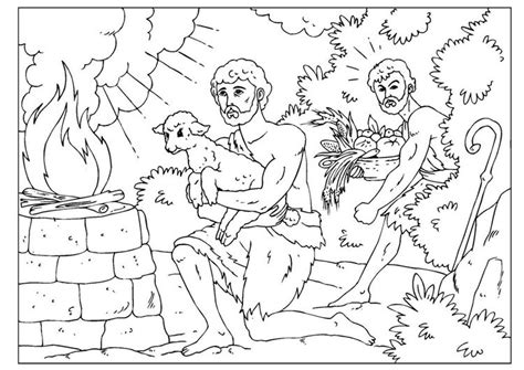 Samuel rechaza a saºl coloring pages religion. Coloring page Cain and Abel - img 25956. | Cain and abel ...