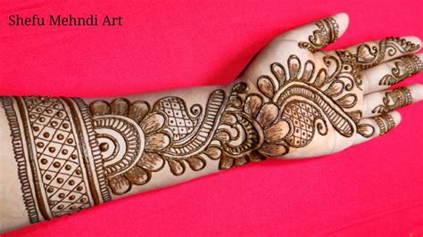 Maybe you would like to learn more about one of these? Mandhi Desgined / Stylish New Mehndi Design For Hands Easy ...