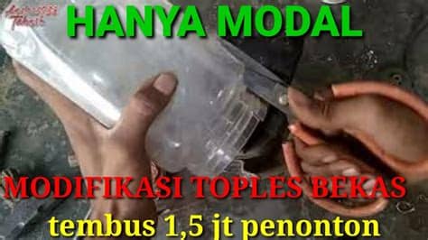 Ya, mereka membuat pompa air hidram dari barang bekas. WOWW. ,,pompa air jadi super kencang, hanya dengan toples ...