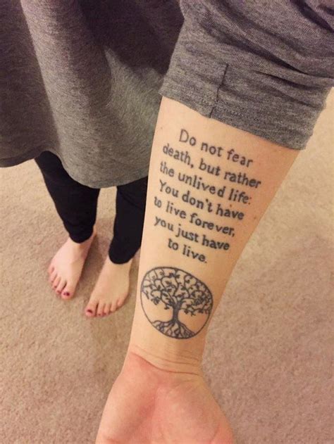 Maybe you would like to learn more about one of these? These beautiful words from Tuck Everlasting: | Movie tattoos, Movie quote tattoos, Tattoo ...