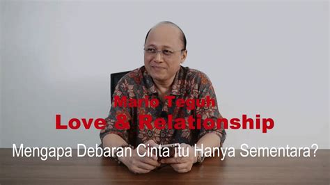 And while we might trust our. Mengapa Debaran Cinta itu Hanya Sementara - Mario Teguh ...