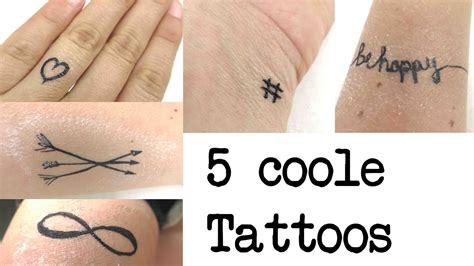 Schicke henna tattoo ideen liegen voll im trend. 5 coole temporäre Tattoos zum selber machen / Ideen für ...