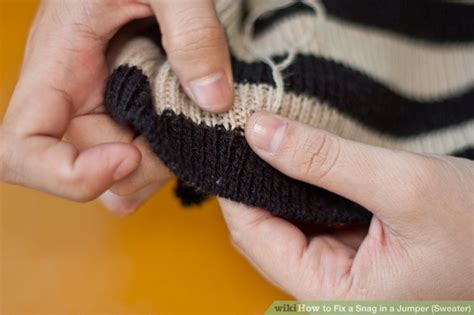 We earn a commission for products purchased through some links in this article. How to Fix a Snag in a Jumper (Sweater): 4 Steps (with ...