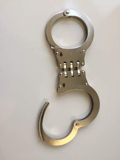 And a lot of our attraction to the whole control issue has to do with punching a clock every day. Hinged handcuffs Hiatts model 2050 hinged handcuff... - Tumbex