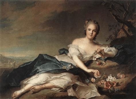 This camp normally uses their roman names instead of their greek ones. Jean Marc Nattier, Henriette of France as Flora, 1742, oil ...
