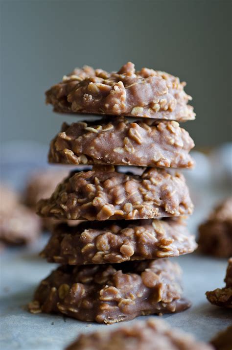 They don't take super long at all to make either. No Bake Chocolate Oatmeal Cookies