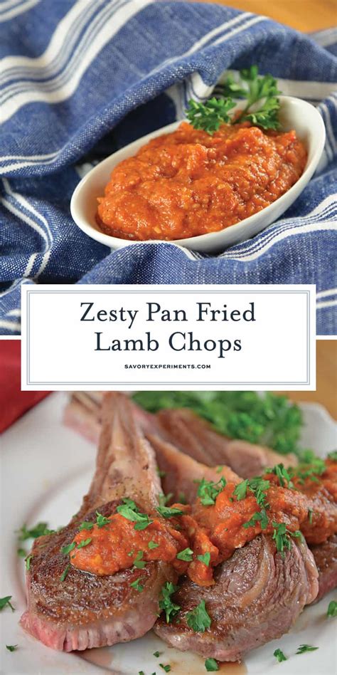 This lamb chop recipe has been sponsored by the american lamb board. Pan Fried Lamb Chops - The Best Lamb Chop Recipe