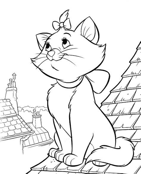 Like i said before, now that my kids are getting a little older, i'm having to pay special attention to what those little ones are into! Disney cat coloring sheet to print - Topcoloringpages.net