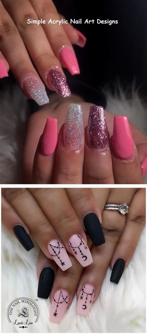 How to do acrylic nails. 20+ GREAT IDEAS HOW TO MAKE ACRYLIC NAILS BY YOURSELF #naildesign | Simple acrylic nails, Nail ...