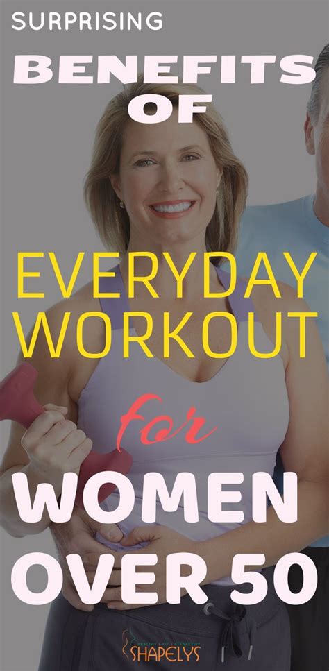 Focus your workout plan on specific goals okay, now we're getting down to the secret sauce that has transformed thousands upon thousands of lives at nerd fitness. Surprising Benefits of Everyday Workout for Women Over 50 ...