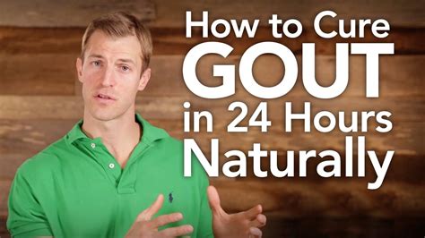 That's lot of money for such a simple operation. How to Overcome Gout Naturally - YouTube