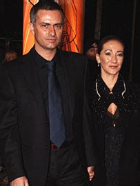 Mourinho and wife at a gala awards. World Of Sports: José Mourinho and His Family