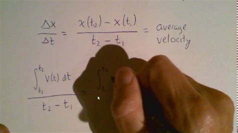 Calculating final velocity means calculating the velocity of an object immediately after a force or other phenomena is exerted upon it. How to find average velocity in calculus - YouTube
