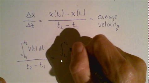 Difference between velocity time graph & position time graph. Equation For Average Velocity Calculus - Tessshebaylo