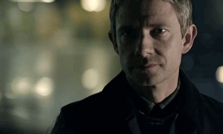 If you follow bbc sherlock fanart, or read its fanfiction very closely, you'll come to see a recurrent theme: Martin freeman john watson bbc GIF - Find on GIFER